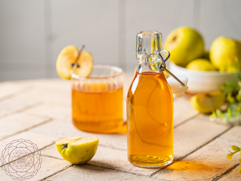 lemon and apple cider vinegar