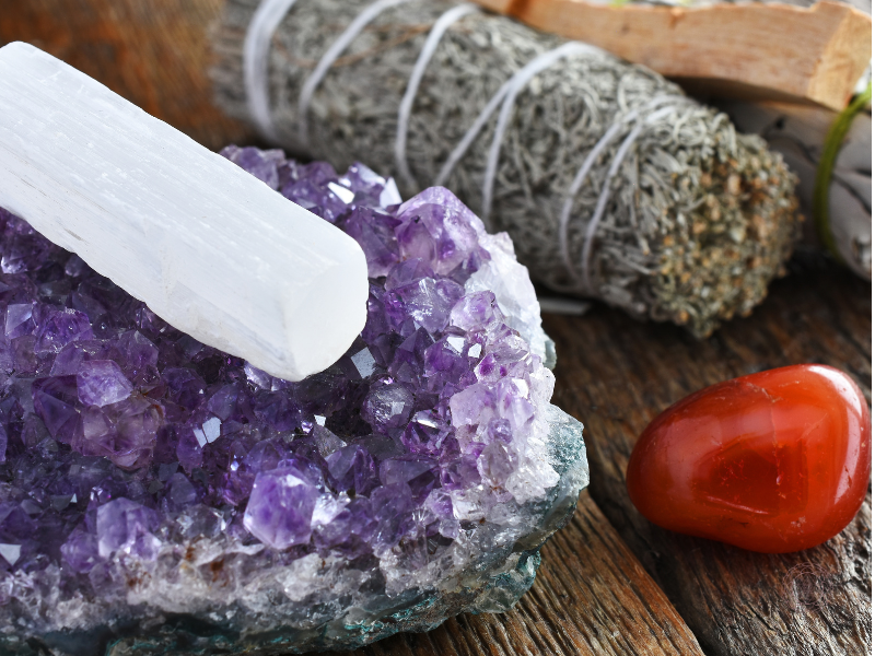 crown chakra crystals